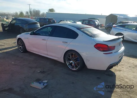 2016 BMW 650I Gran Coupe z USA, uszkodzony, nr VIN WBA6D4C5XGD977062